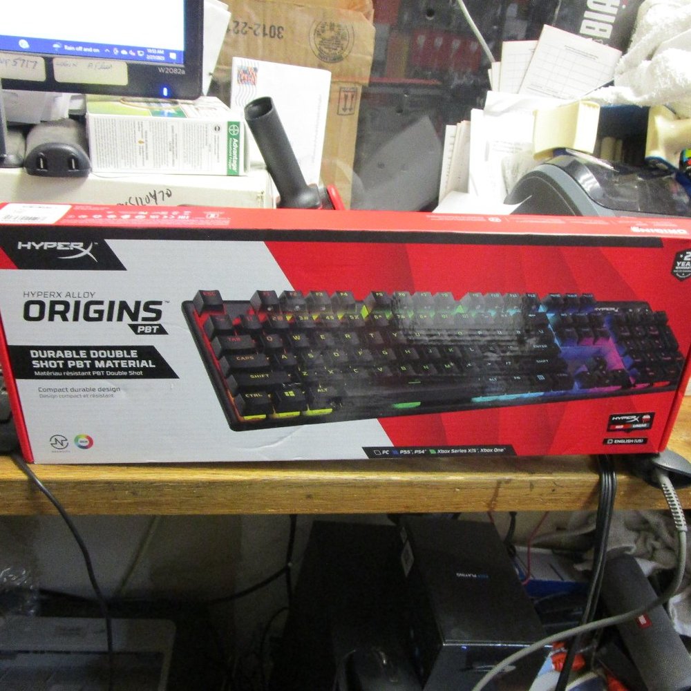 HyperX Alloy Origins PBT HX Red - Mechanical Gaming Keyboard